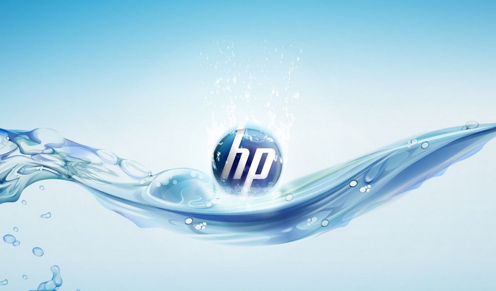 Wallpaper Hp, Computers, Logo, Water - Hp Windows 10 Theme - HD Wallpaper 