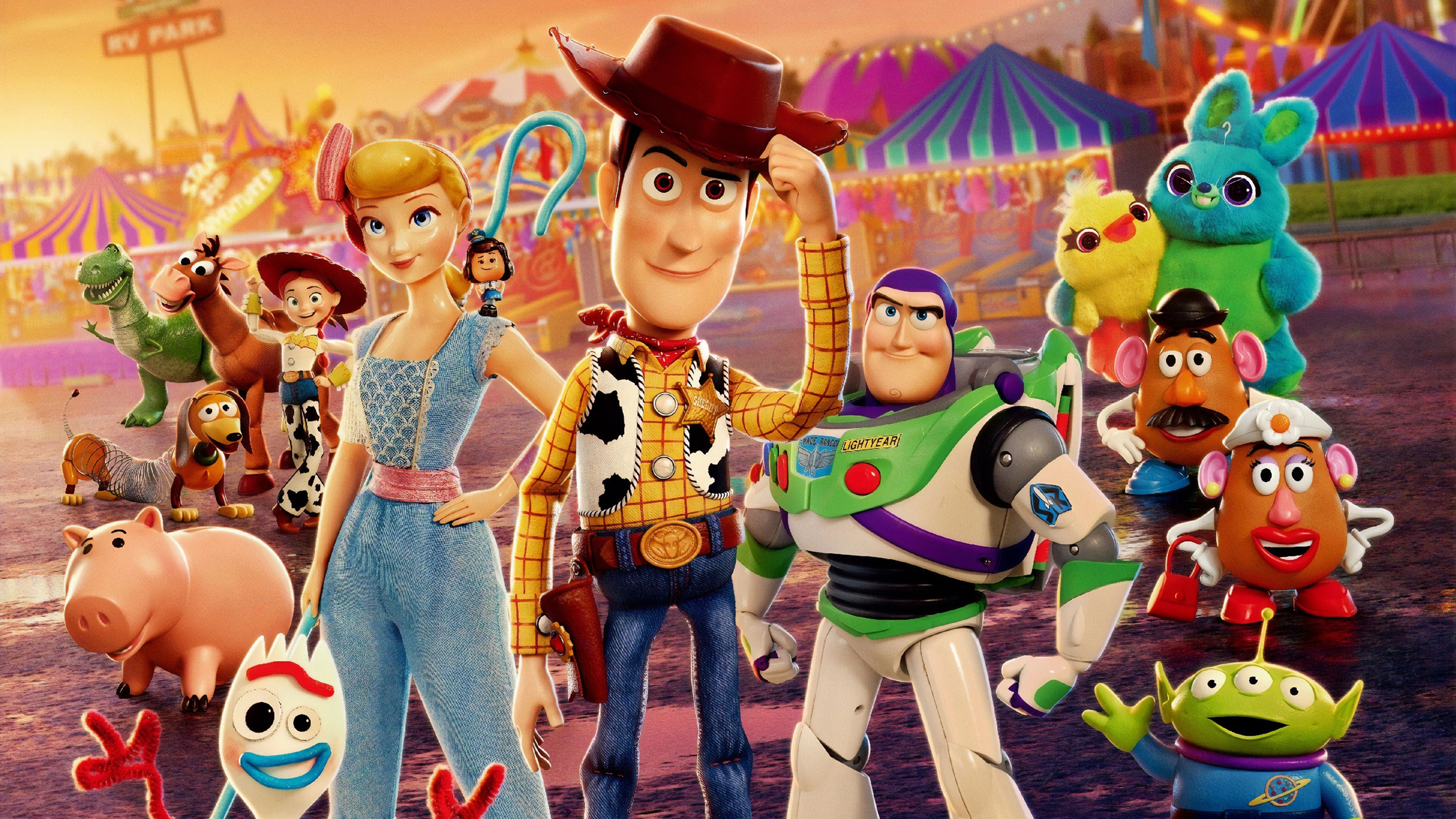 Toy Story 4 Wallpaper - Toy Story 4 Wallpapers Hd - HD Wallpaper 