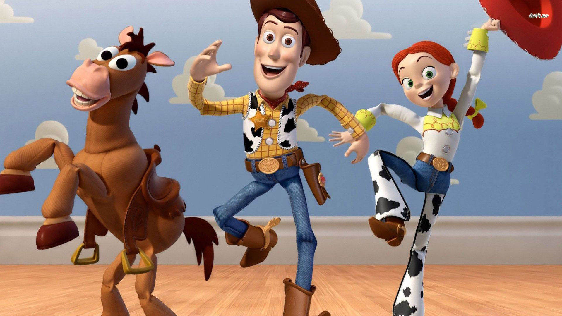 Toys Story Woody And Bullseye - HD Wallpaper 