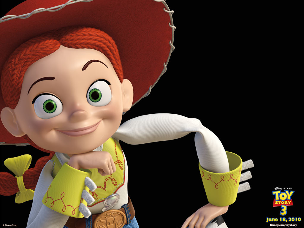 Toy Story Hd Wallpapers Backgrounds Wallpaper - Toy Story Jessie Happy - HD Wallpaper 