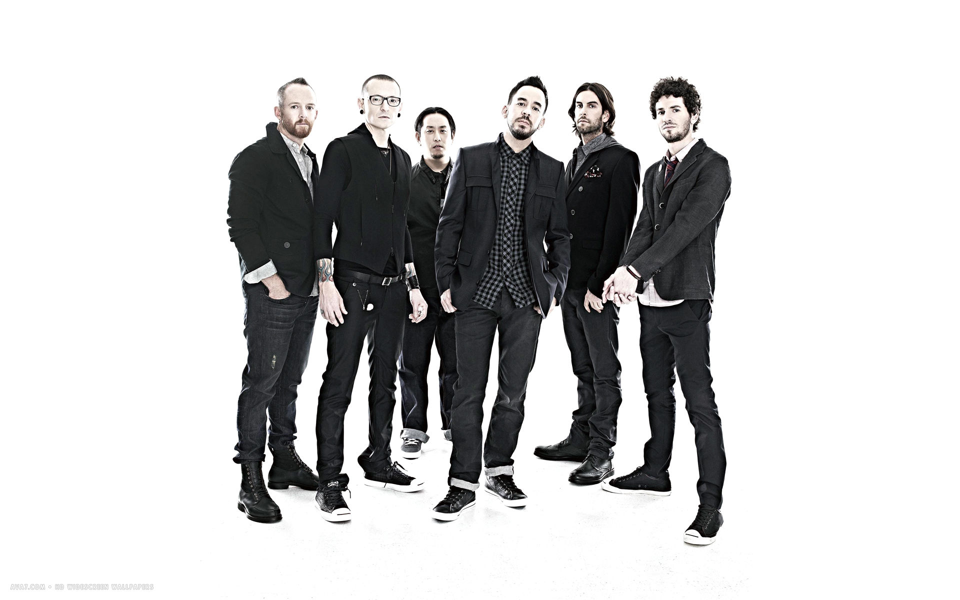 Linkin Park Music Band Group Hd Widescreen Wallpaper - Linkin Park Poster Art - HD Wallpaper 