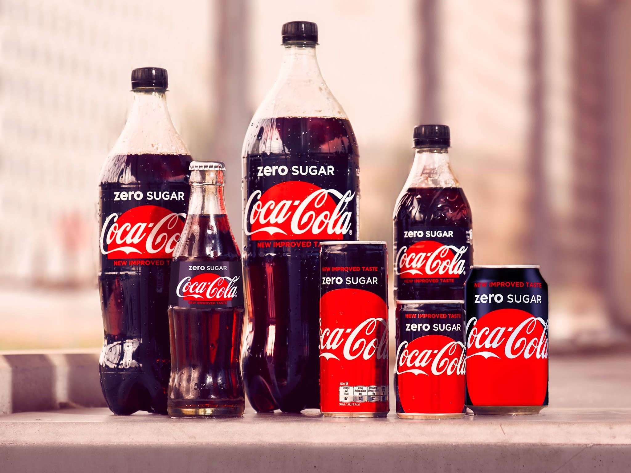Coca Cola Zero Sugar 
 Data Src Coca Cola Wallpapers - Coca Cola Different Packaging - HD Wallpaper 