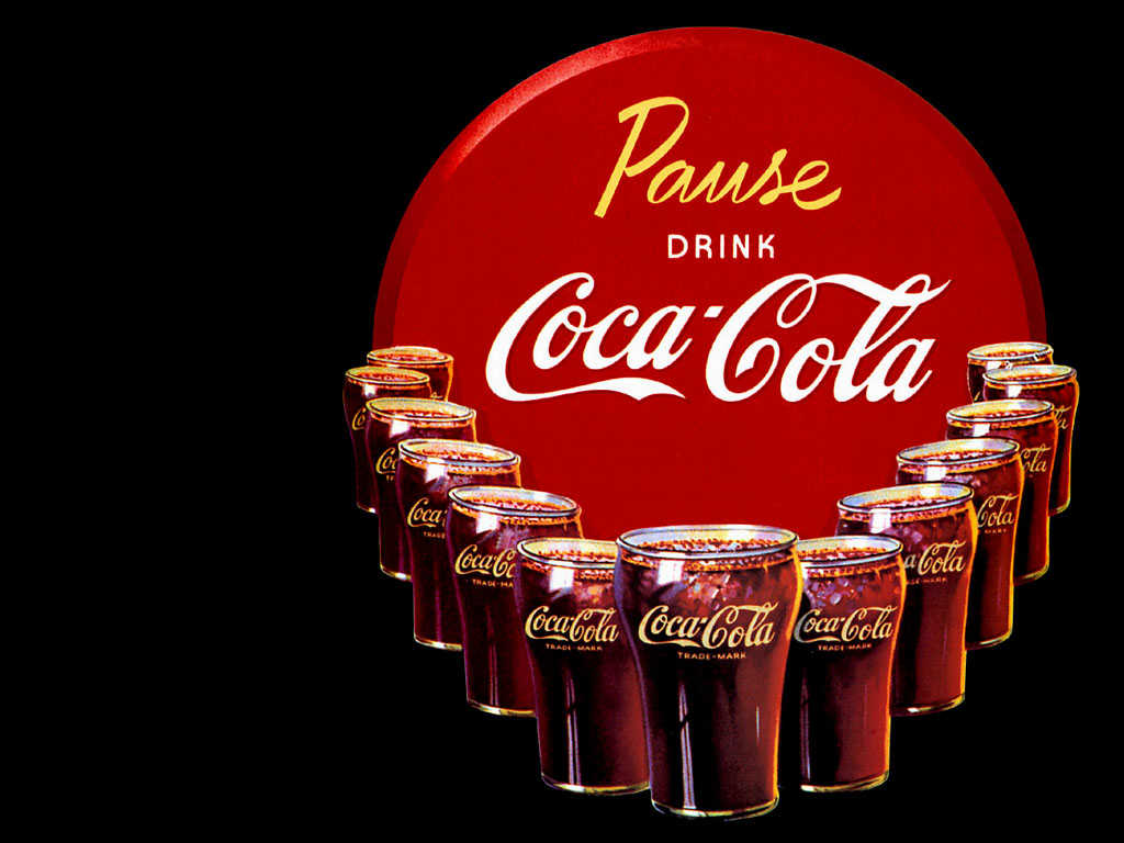 Coca Cola Background - HD Wallpaper 