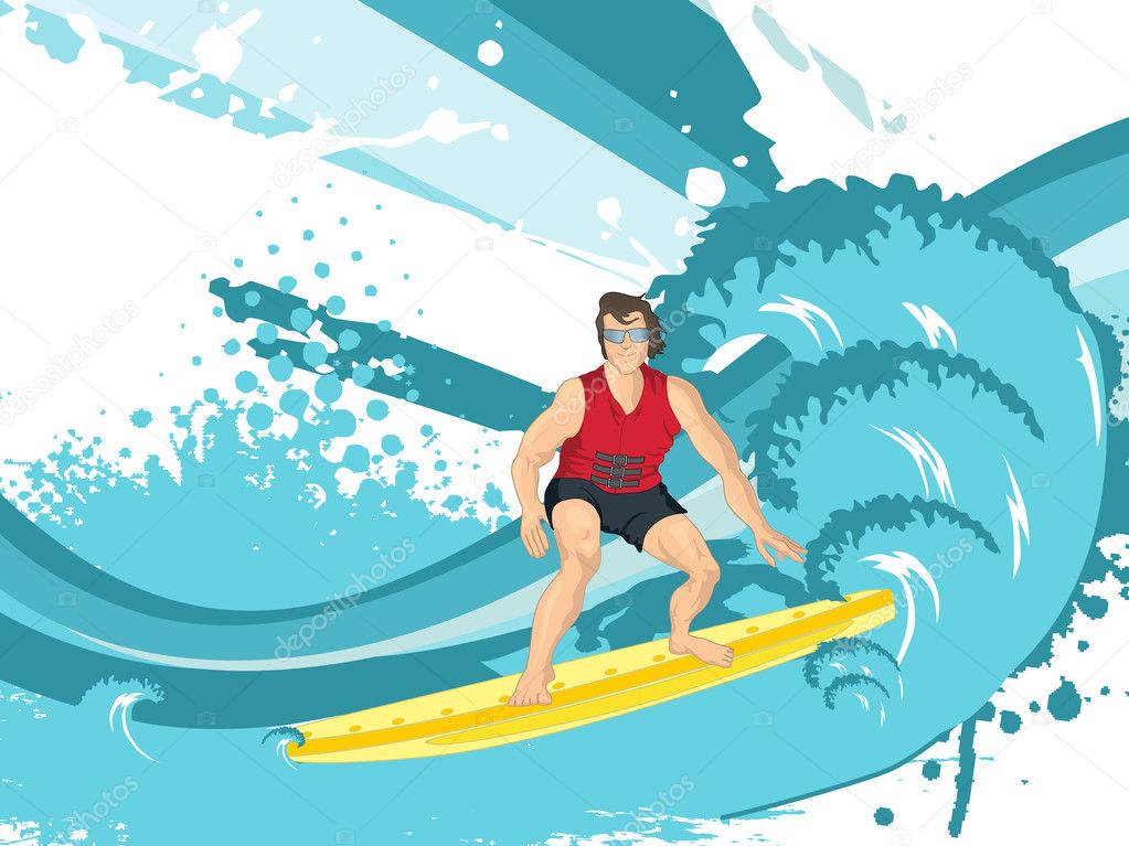 Surfing - HD Wallpaper 