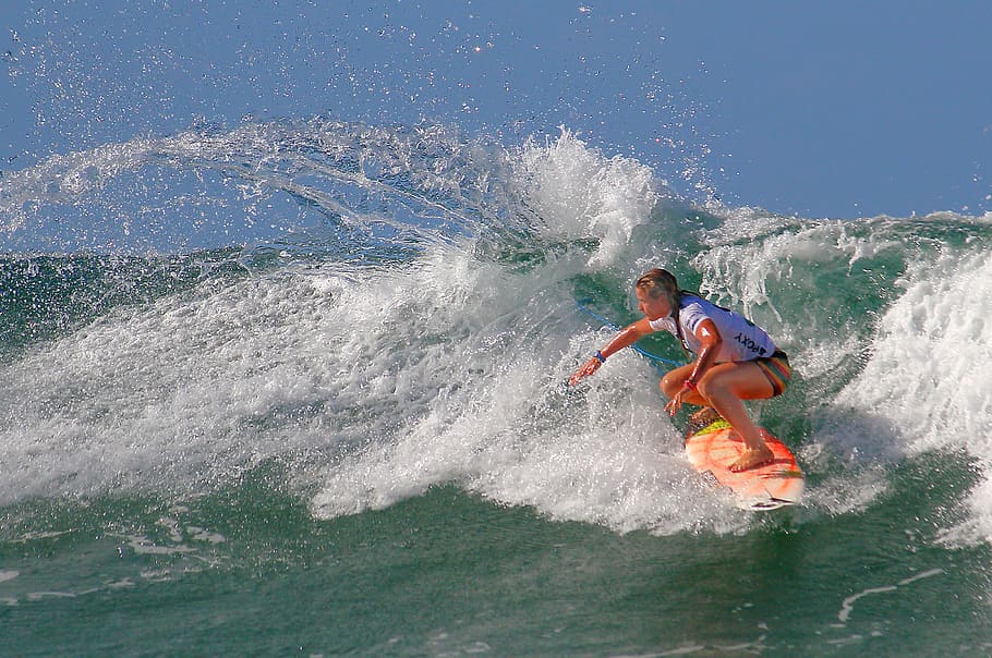 Australia, Coolangatta, Snapper Rocks Road, Qld, Surfing, - Windsurfing - HD Wallpaper 