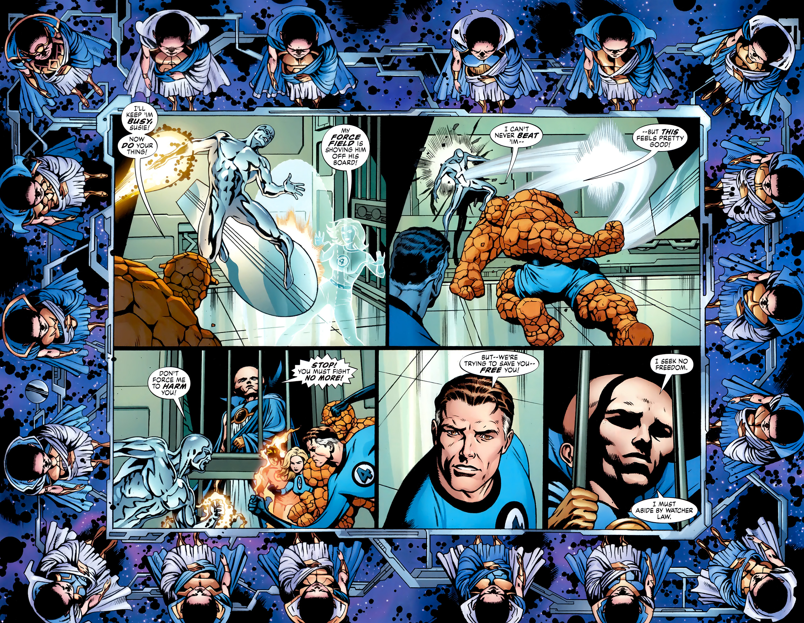 Comic Fantastic Four - HD Wallpaper 