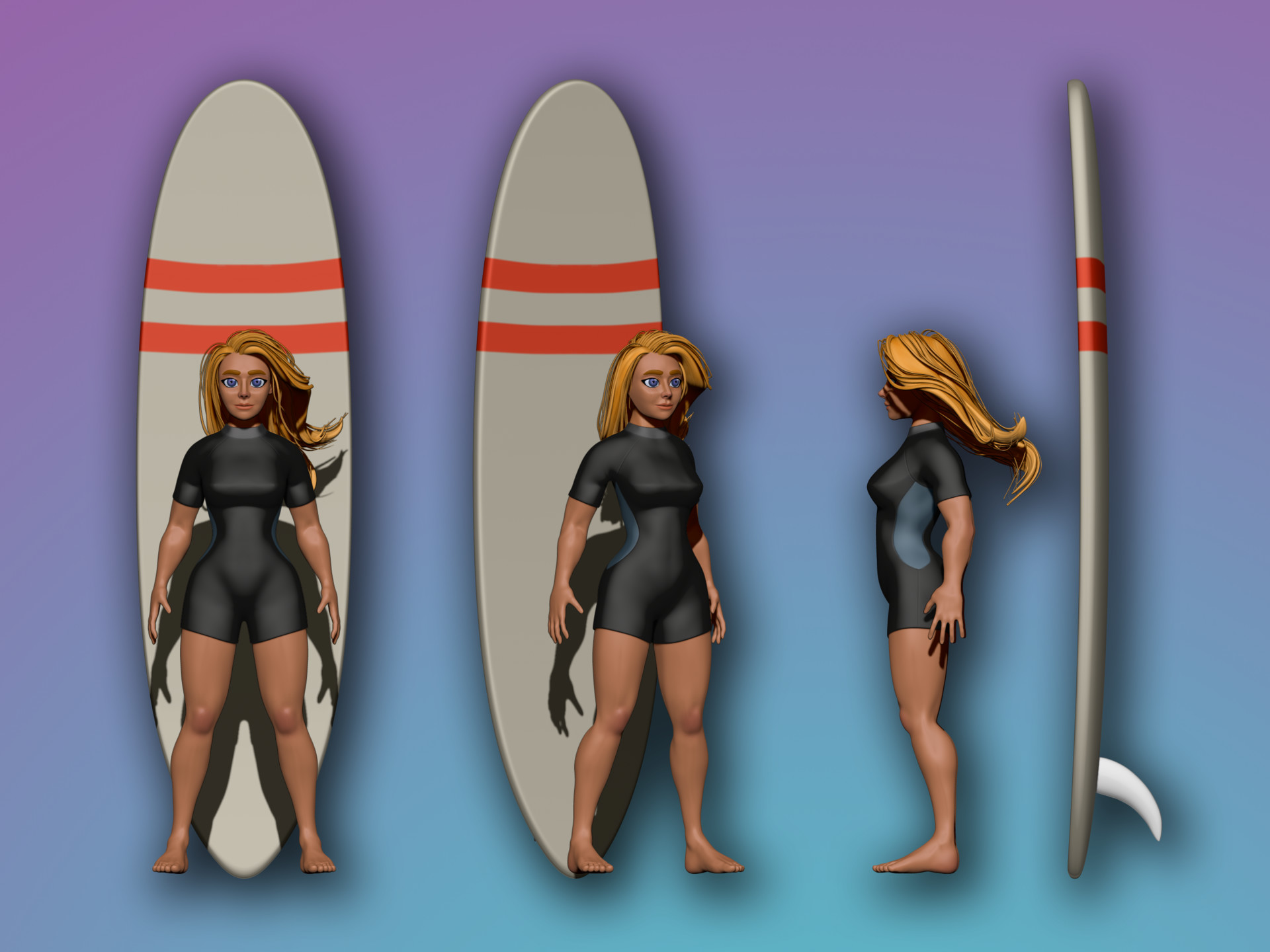 Surfboard - HD Wallpaper 