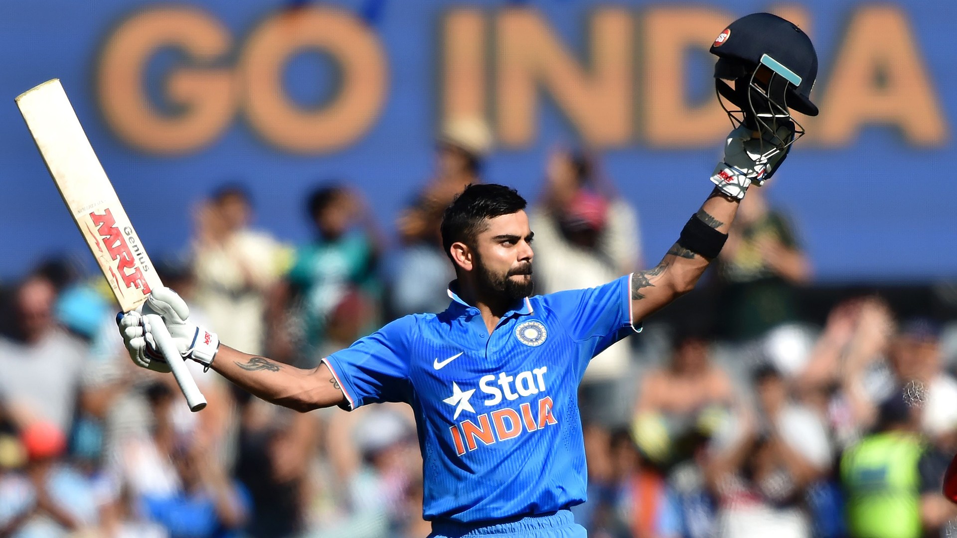 Virat Kohli 100 Runs - HD Wallpaper 