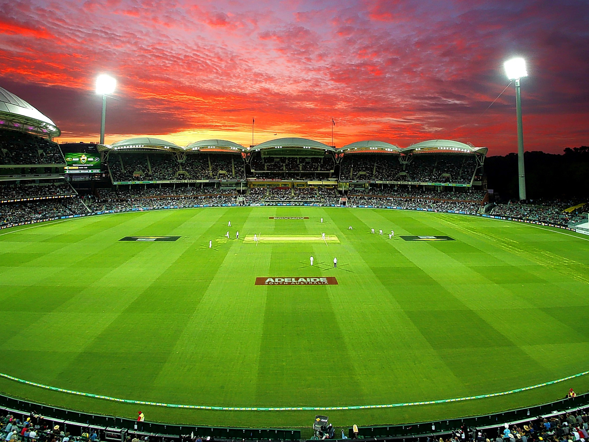 Cricket Stadium Night Hd - HD Wallpaper 