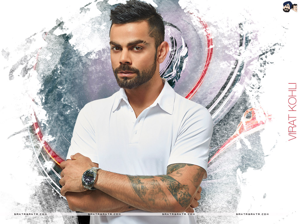 Virat Kohli Wallpaper India Hd - HD Wallpaper 