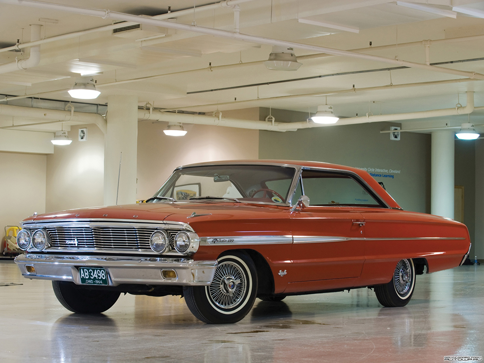 1964 Ford Galaxie 2 Door Hardtop - HD Wallpaper 