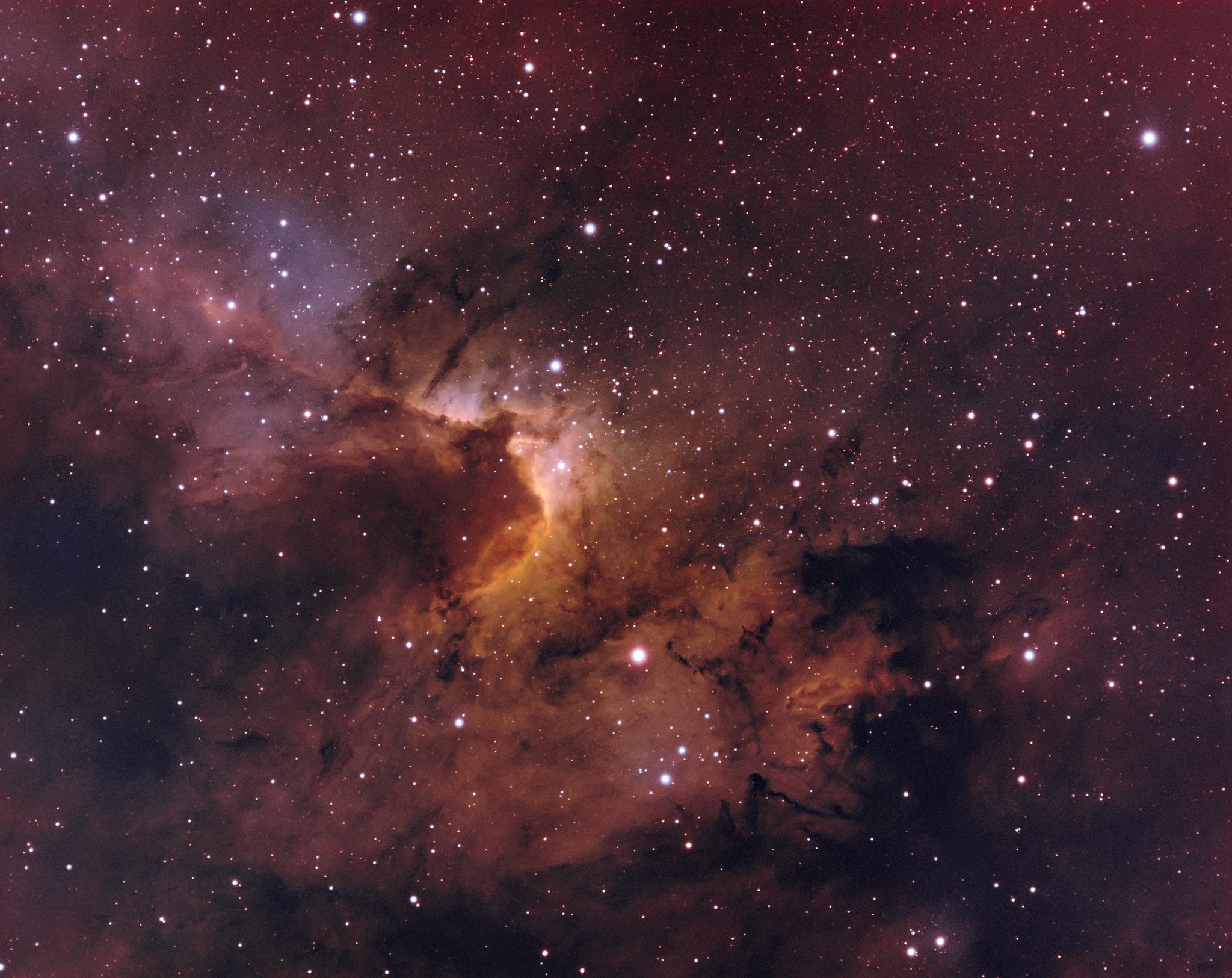Cave Nebula - HD Wallpaper 