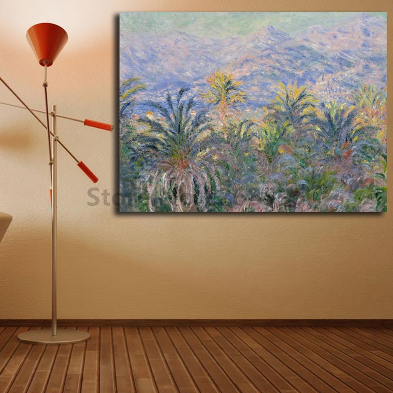 Palm Trees At Bordighera - HD Wallpaper 