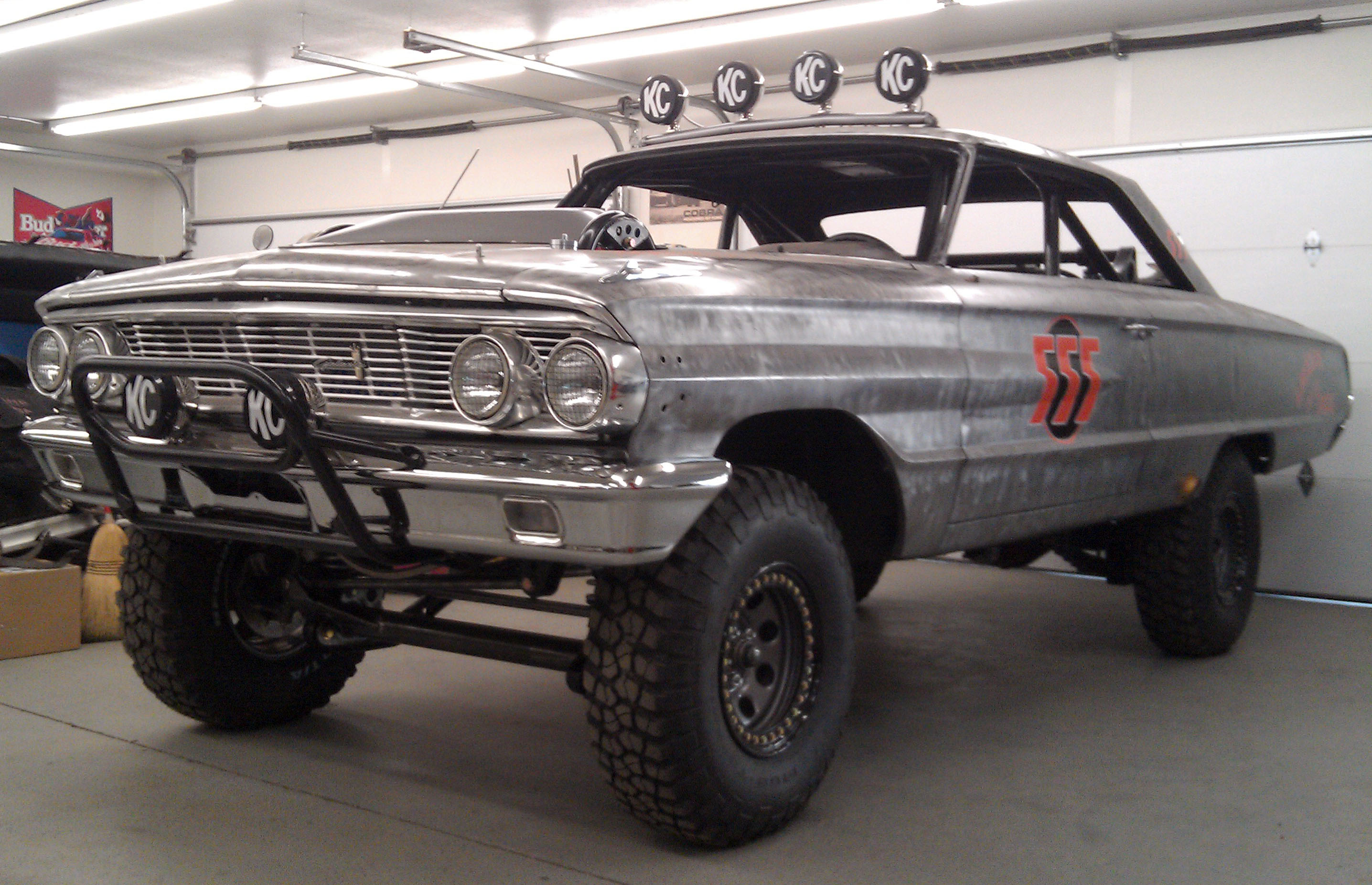 1964 Ford Galaxie For Mexican 1000 Baja Offroad Race - 1964 Ford Galaxie Hot Rod - HD Wallpaper 