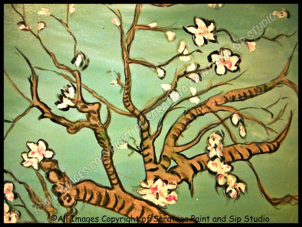 Van Gogh S Blossoms - HD Wallpaper 