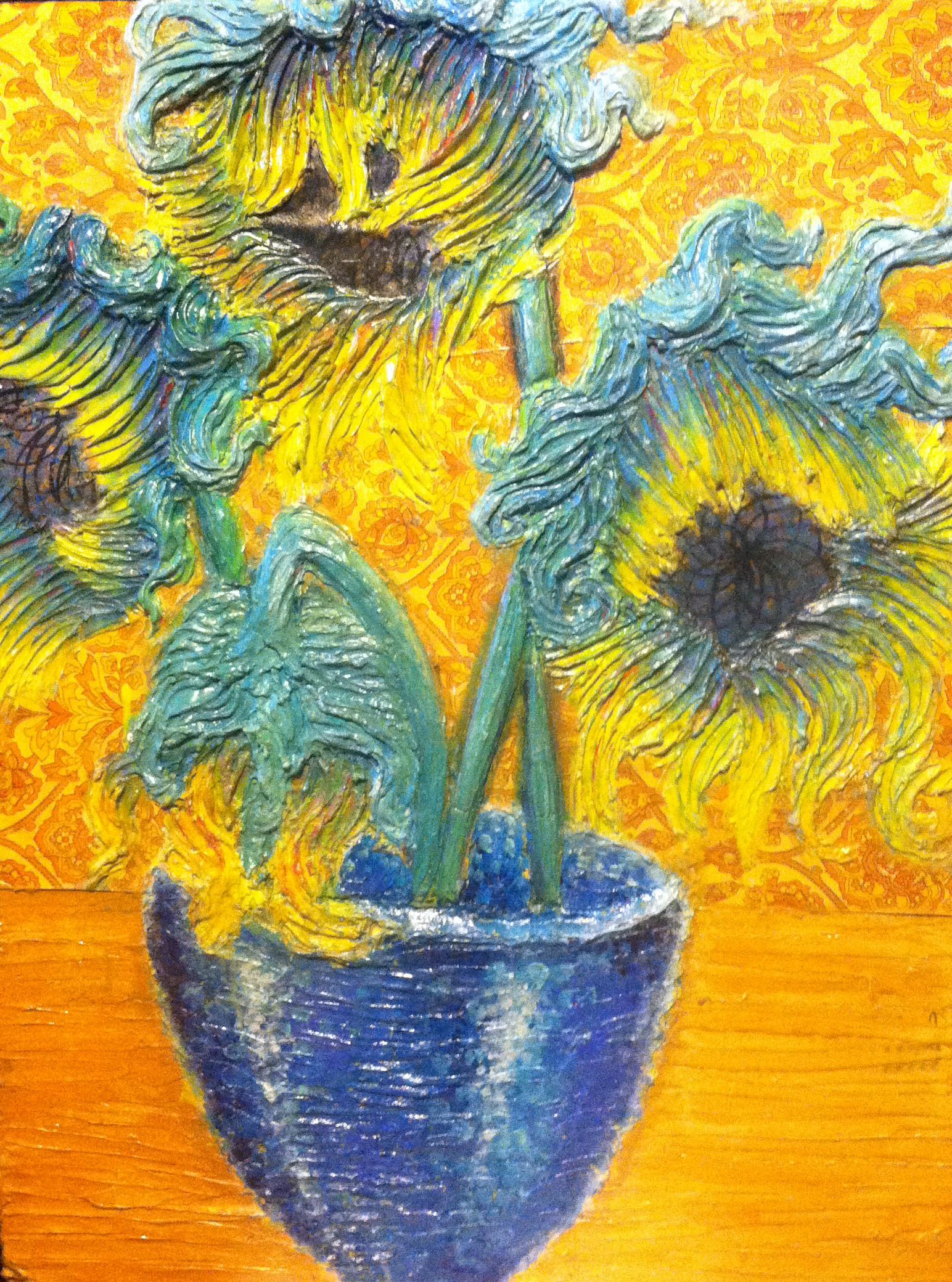 Vincent Van Gogh Images Sunflowers Hd Wallpaper And - Vincent Van Gogh Sunflower Hd - HD Wallpaper 