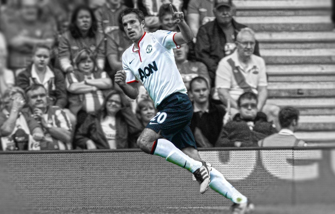 Photo Wallpaper Sport, Football, Football, Sport, Robin - Robin Van Persie - HD Wallpaper 
