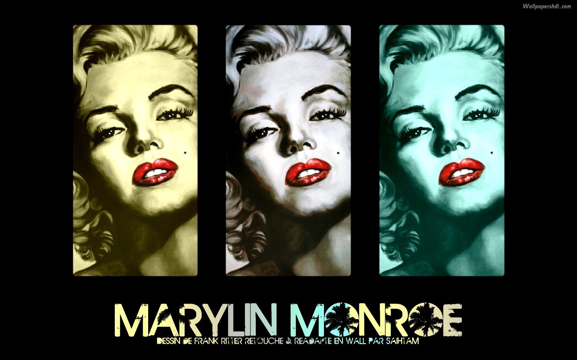 Marilyn Monroe Wallpaper Logo - HD Wallpaper 