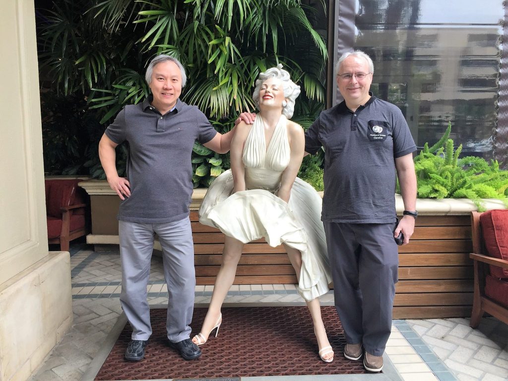 Model Of Marilyn Monroe - Roosevelt Hotel Hollywood Marilyn Monroe Mirror - HD Wallpaper 