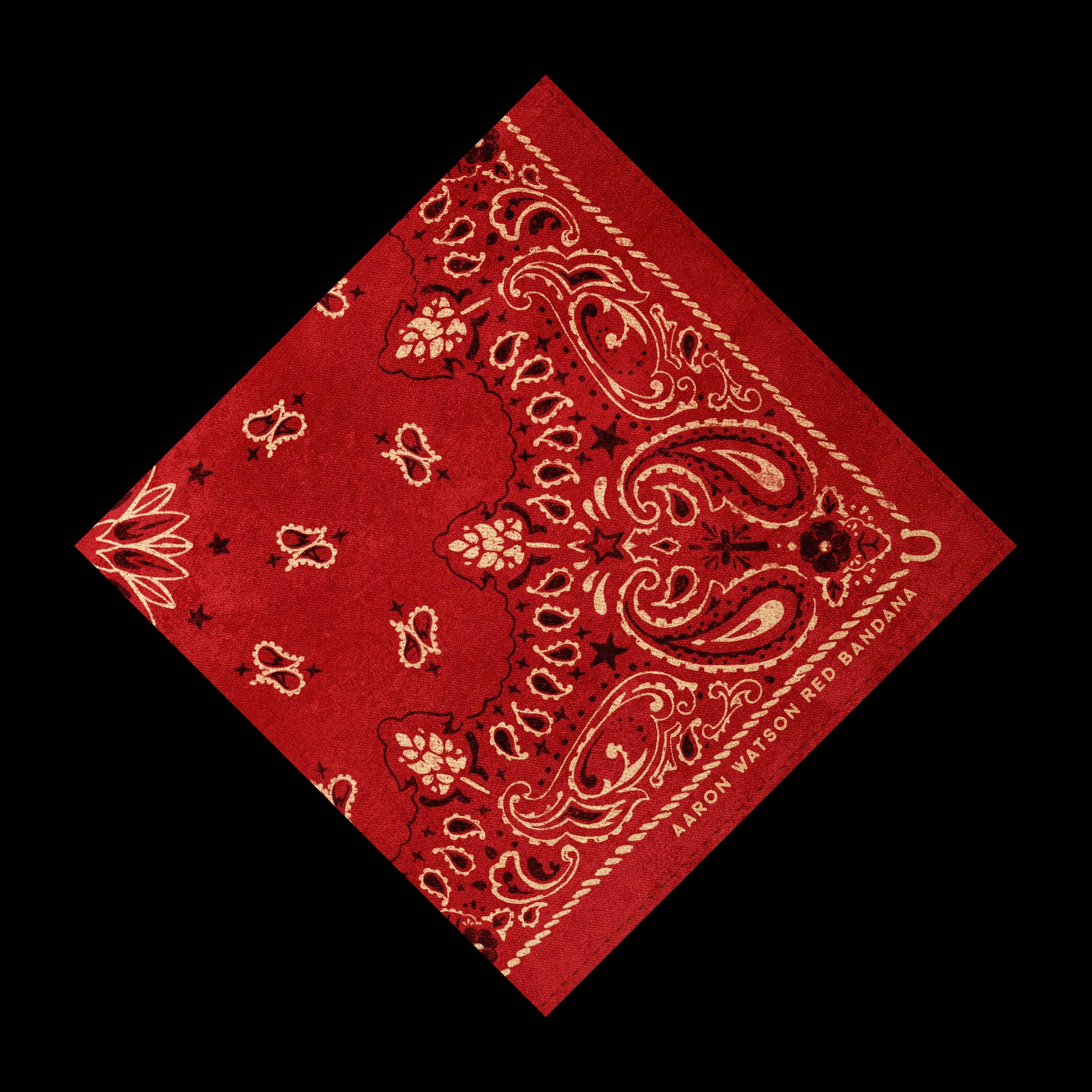 Aaron Watson Red Bandana - HD Wallpaper 