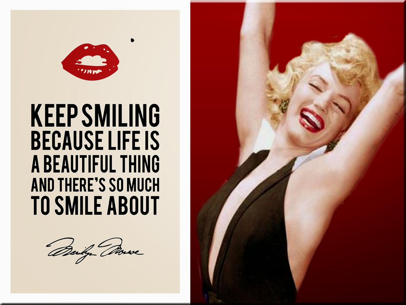 Pretty Quotes Marilyn Monroe - HD Wallpaper 