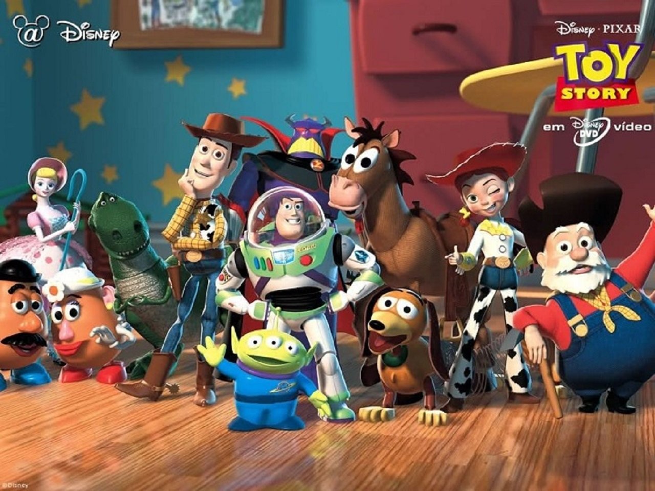 Toy Story 1 All Characters - HD Wallpaper 