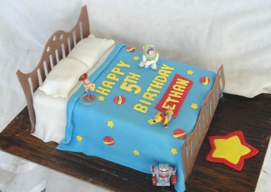 Toy Story Andys Room Toy Story Room On Cake Central - Birthday Cake - HD Wallpaper 