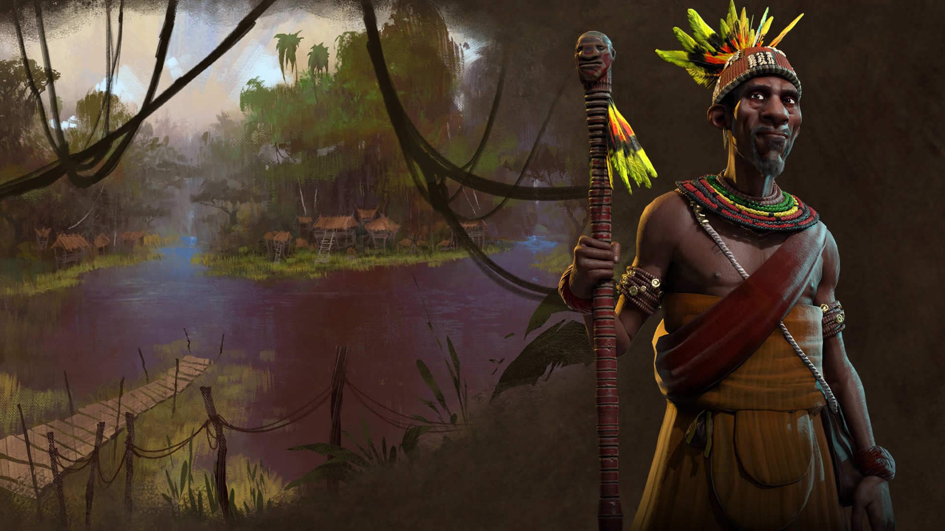 Civilization Vi Wallpaper - Civ 6 Kongo - HD Wallpaper 