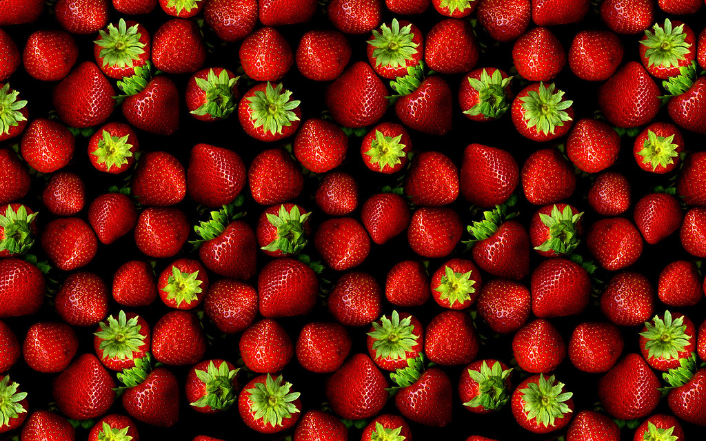 Strawberries 1920 X 1080 - HD Wallpaper 