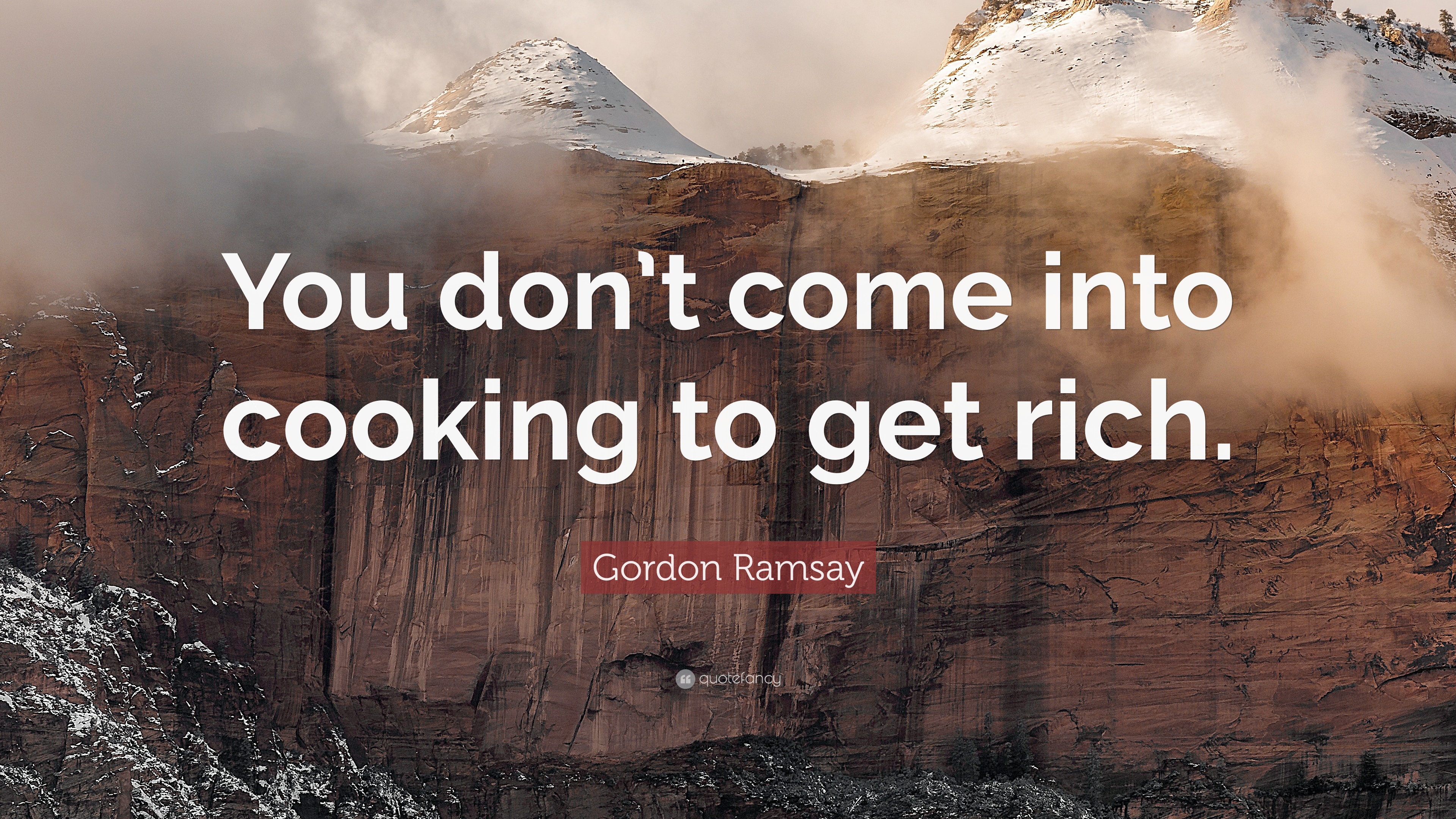 Gordon Ramsay Quote - HD Wallpaper 