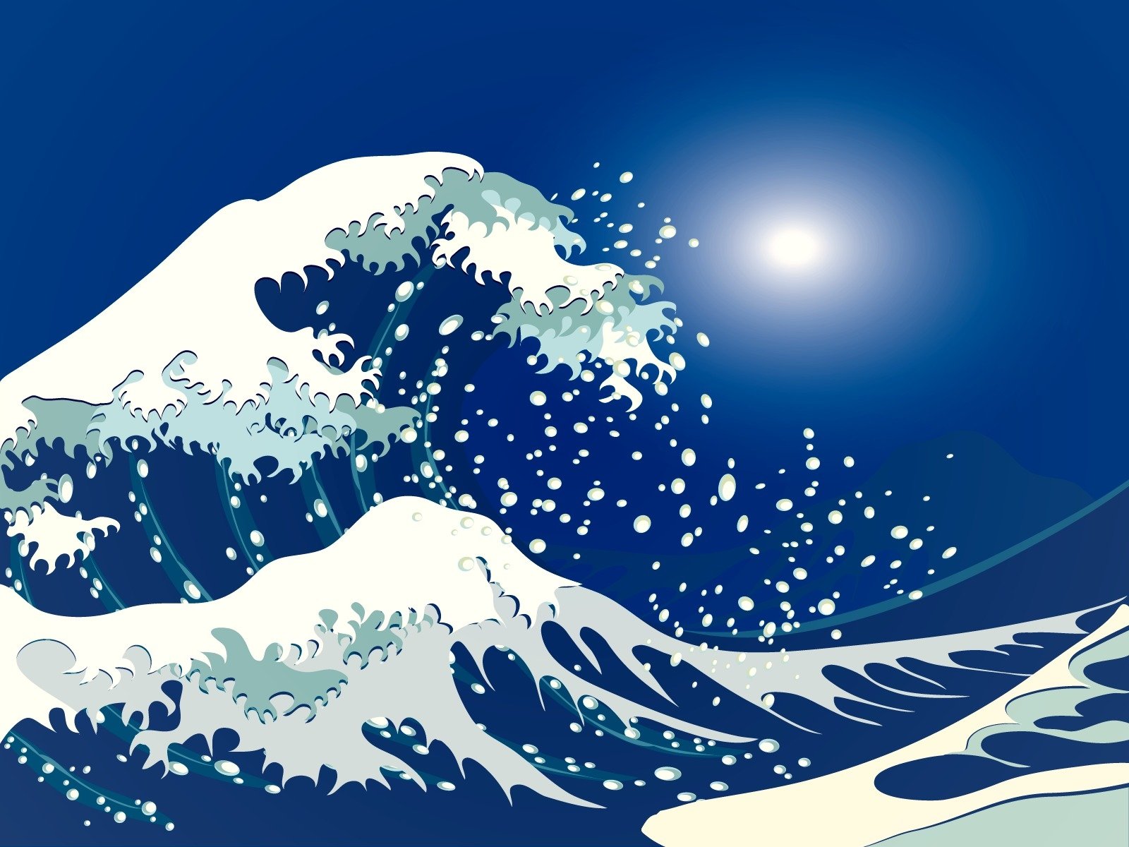 Great Wave Off Kanagawa Hd - HD Wallpaper 