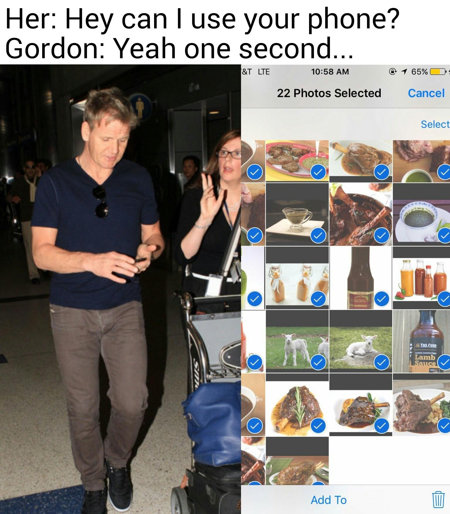 Hey Can I Use Your Phone Gordon - Lamb Sauce Gordon Ramsay Memes -  1536x1756 Wallpaper 
