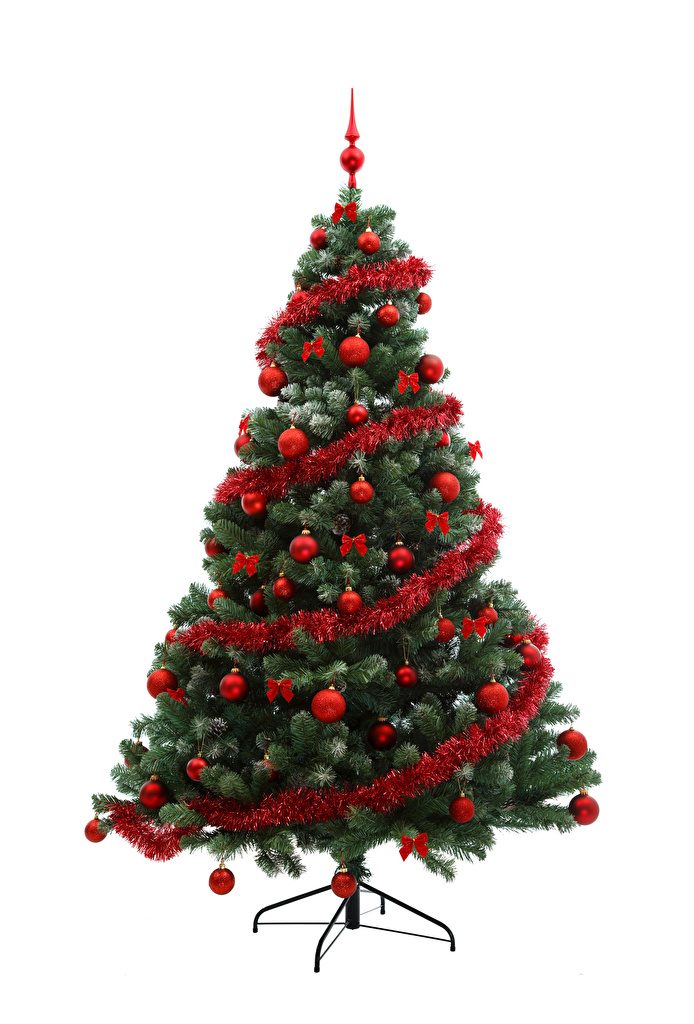 Árvore De Natal Com Decoração Azul - HD Wallpaper 