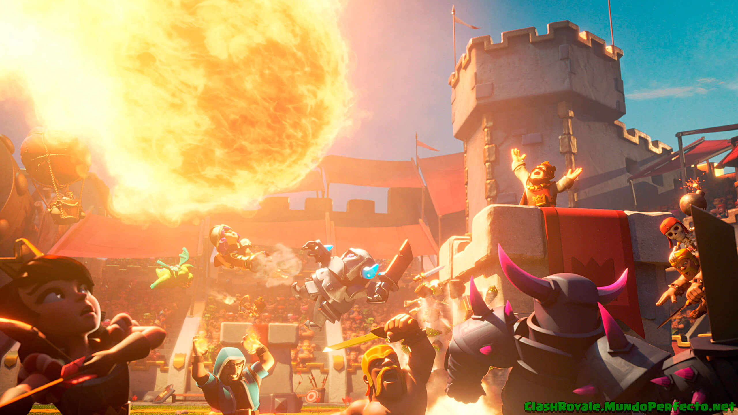 Anucios2 Clash Royal Wallpaper - Clash Royale Imagenes Hd - HD Wallpaper 