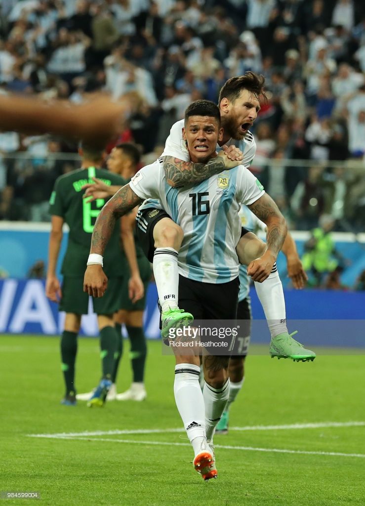Messi Và Rojo World Cup 2018 - HD Wallpaper 