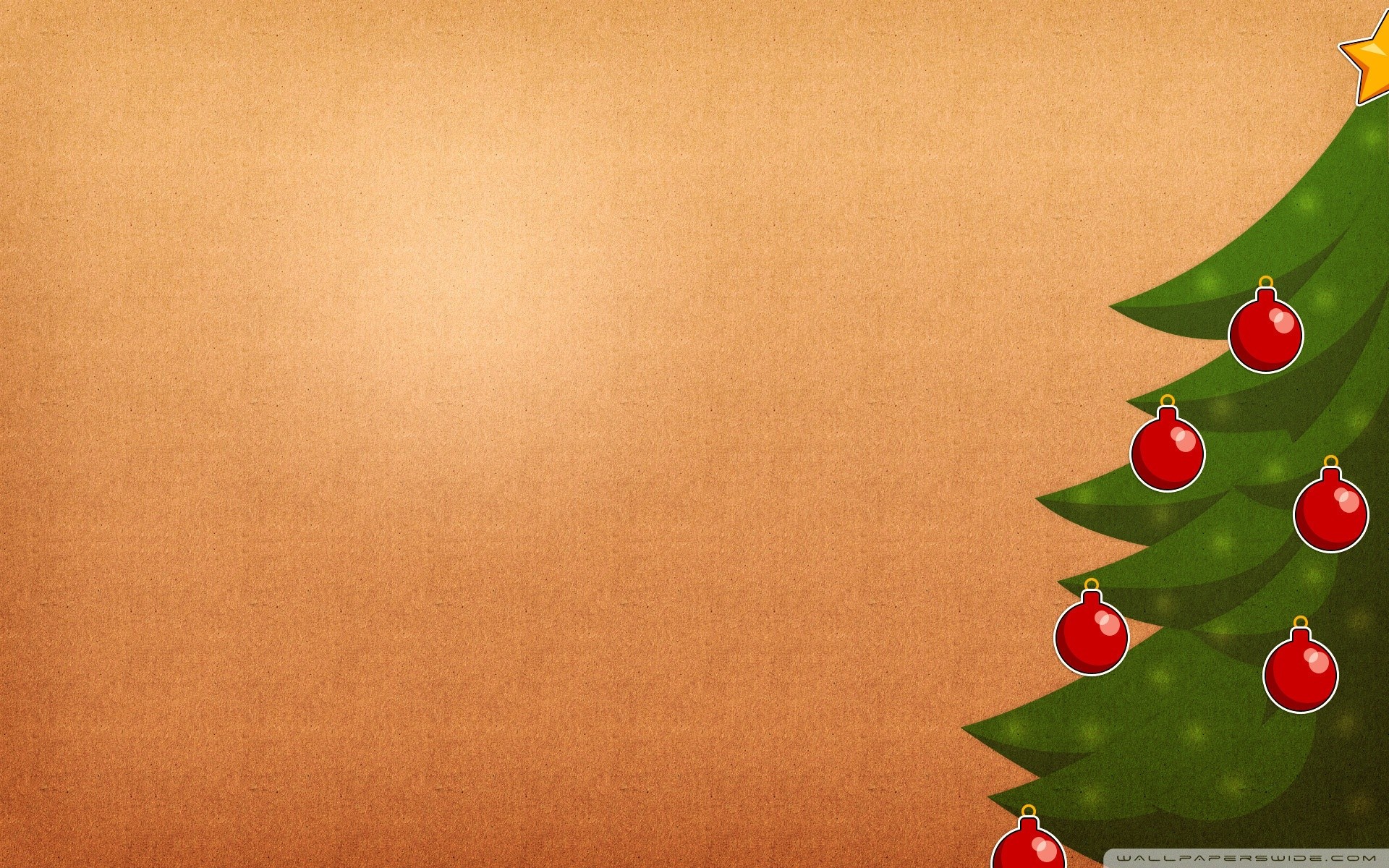 Simple Christmas Wallpaper For Desktop - HD Wallpaper 
