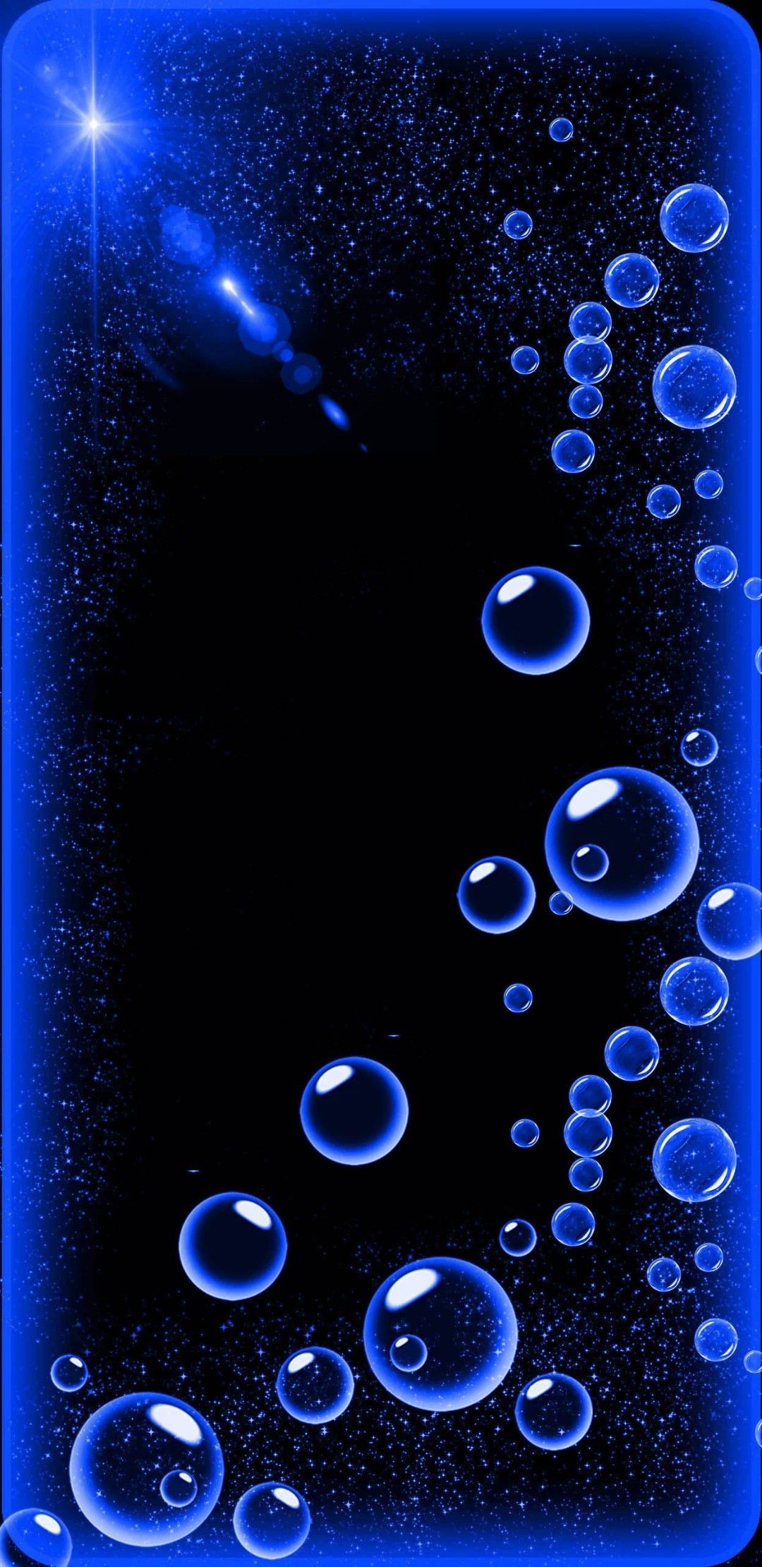 Fondos Azules Con Burbujas - HD Wallpaper 