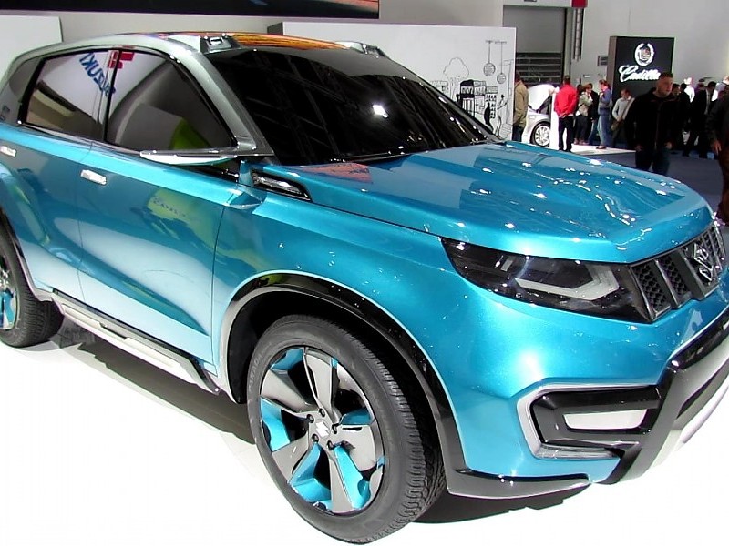New Car Suzuki 2015 Vitara Blue Color Hd Wallpapers - Coches Color Azul Turquesa - HD Wallpaper 