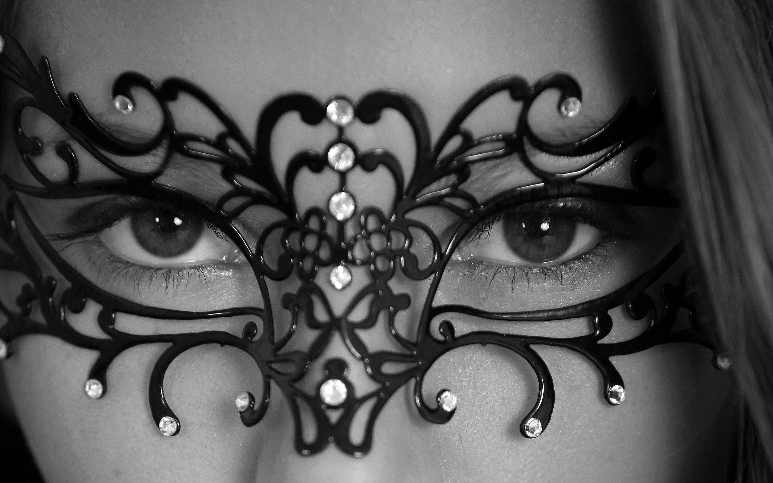 Woman Mask - HD Wallpaper 