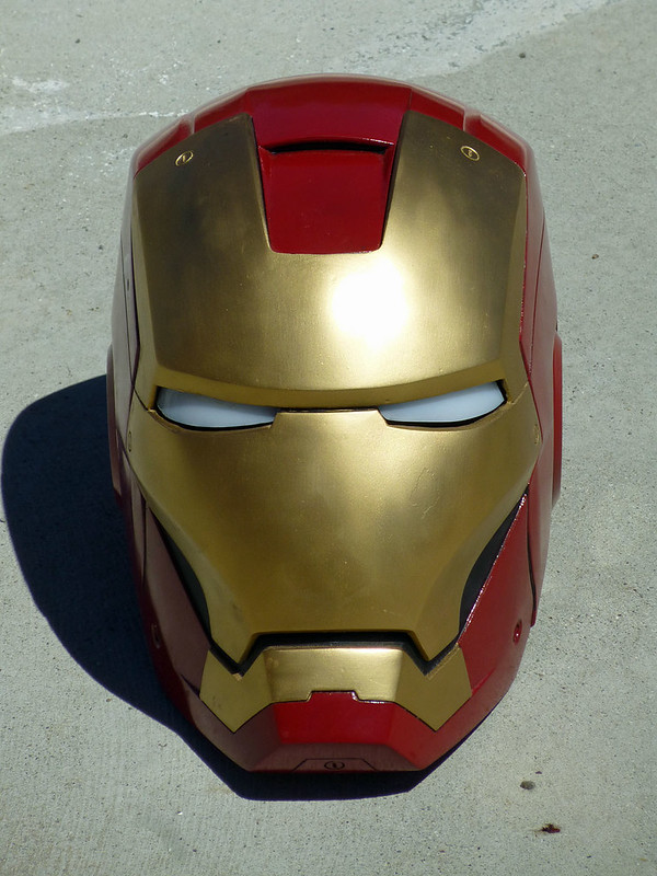 Iron Man Mask - Iron Man Helmet Front - HD Wallpaper 