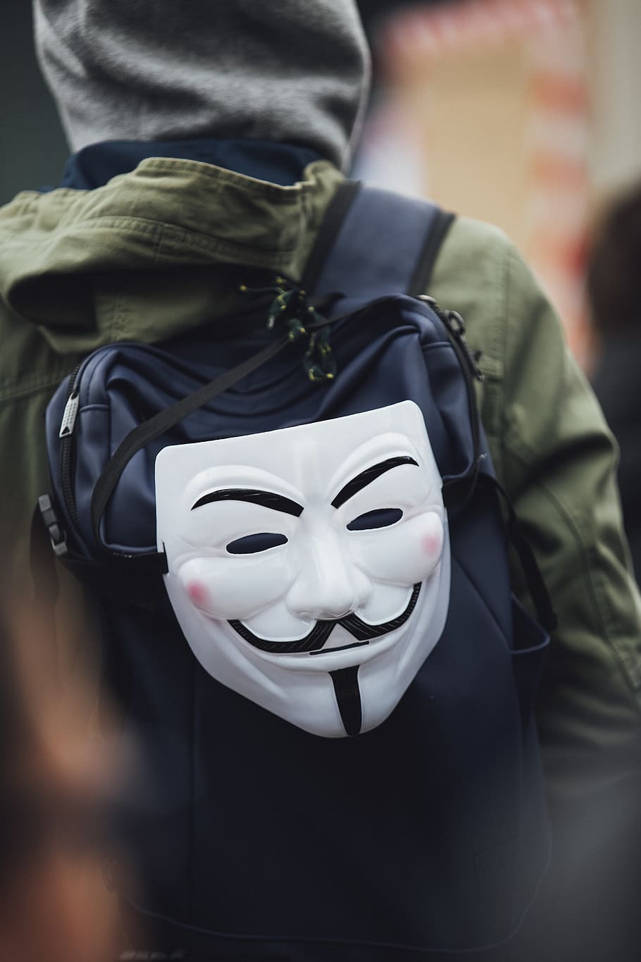 White Anonymous Mask, Real People, Disguise, Mask - Anonymous Mask - HD Wallpaper 
