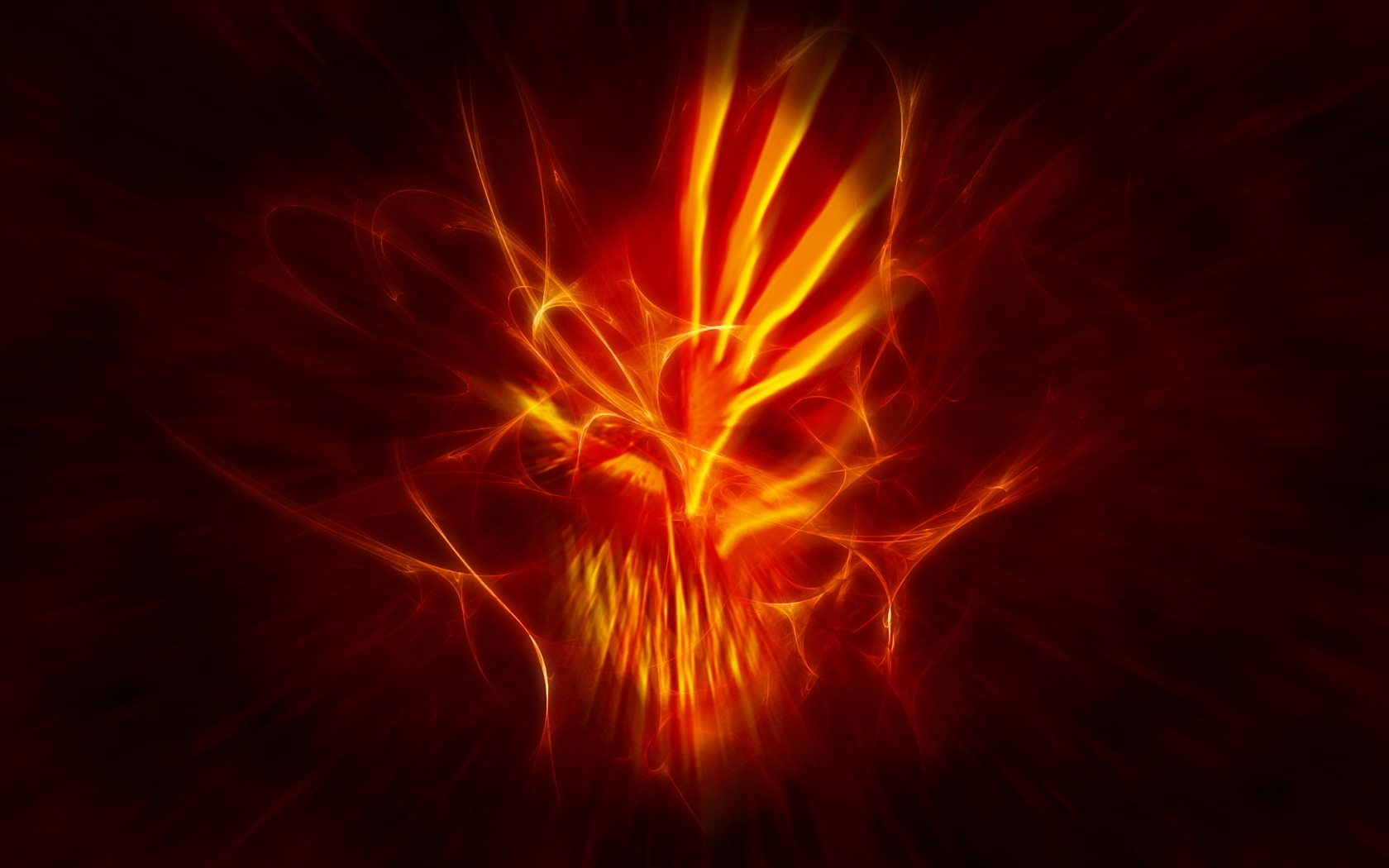 Abstract Bleach Hollow Mask Wallpaper - HD Wallpaper 