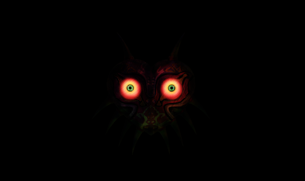 Majoras Mask Dark - HD Wallpaper 