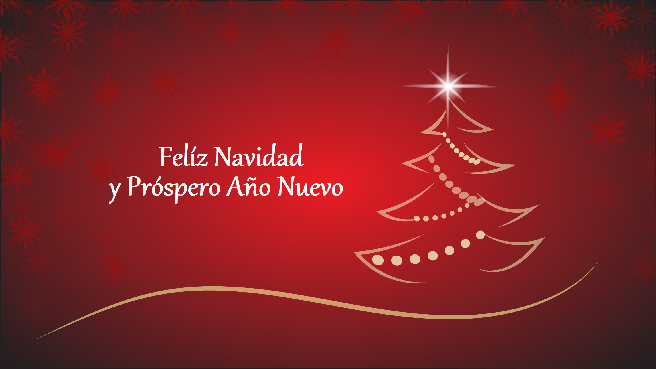 Christmas Card Red Background - HD Wallpaper 