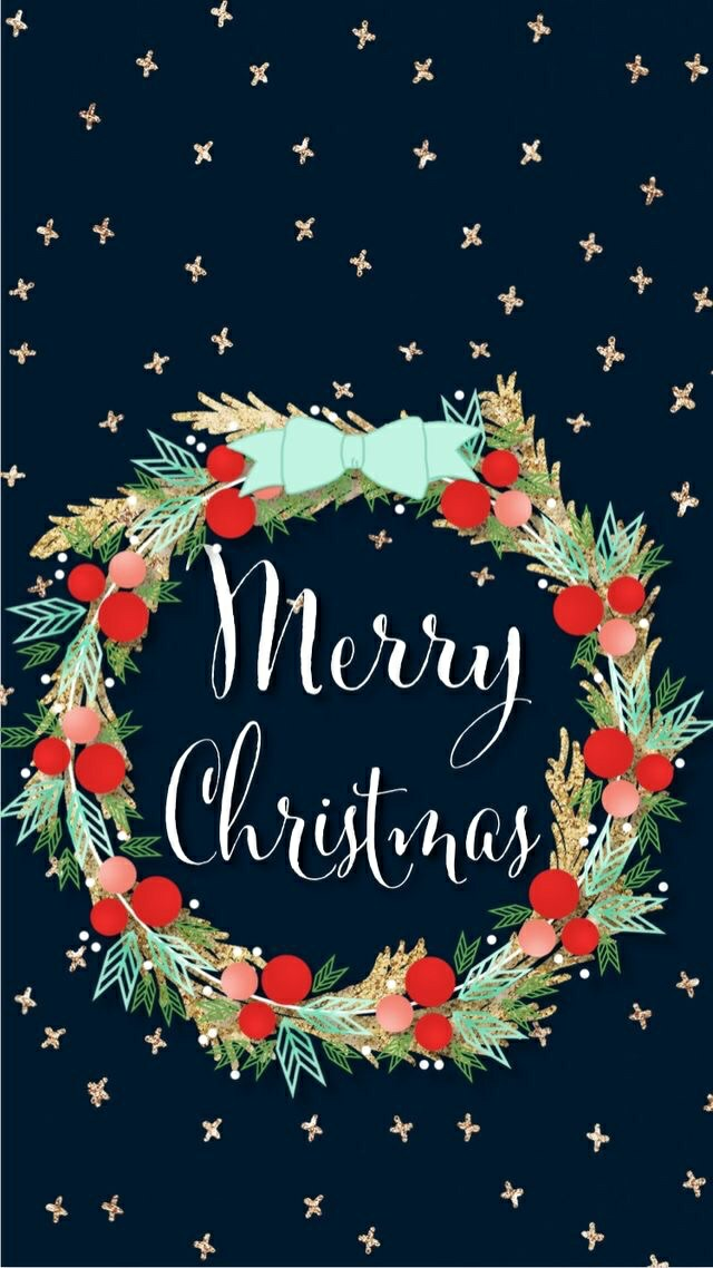 Christmas, Merry Christmas, And Wallpaper Image - Merry Christmas Wallpaper Iphone - HD Wallpaper 