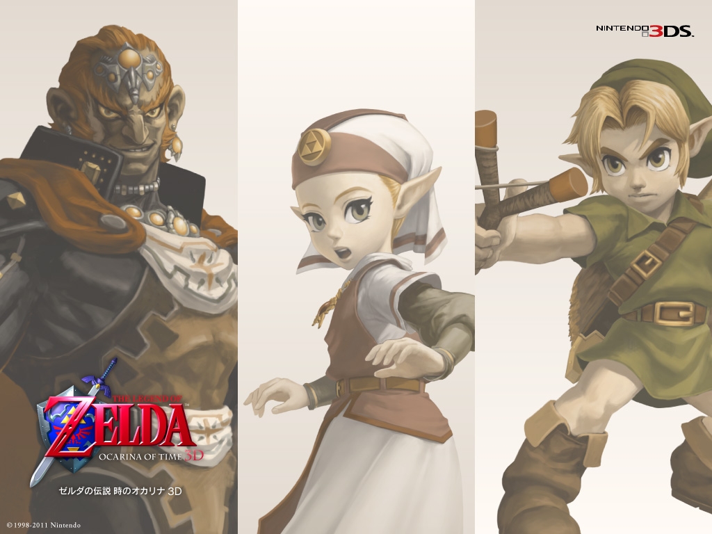 25th Anniversary Wallpapers, - Princess Zelda Ocarina Of Time 3ds - HD Wallpaper 