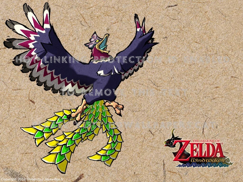 Bird Zelda Windwaker Video Games - Legend Of Zelda The Windwaker Bird - HD Wallpaper 