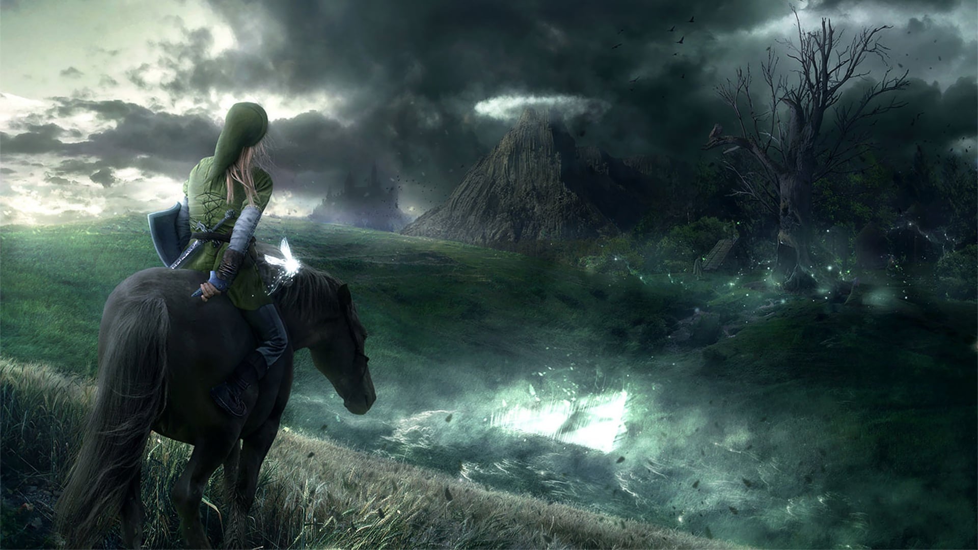 Wallpaper Of The Legend Of Zelda - HD Wallpaper 