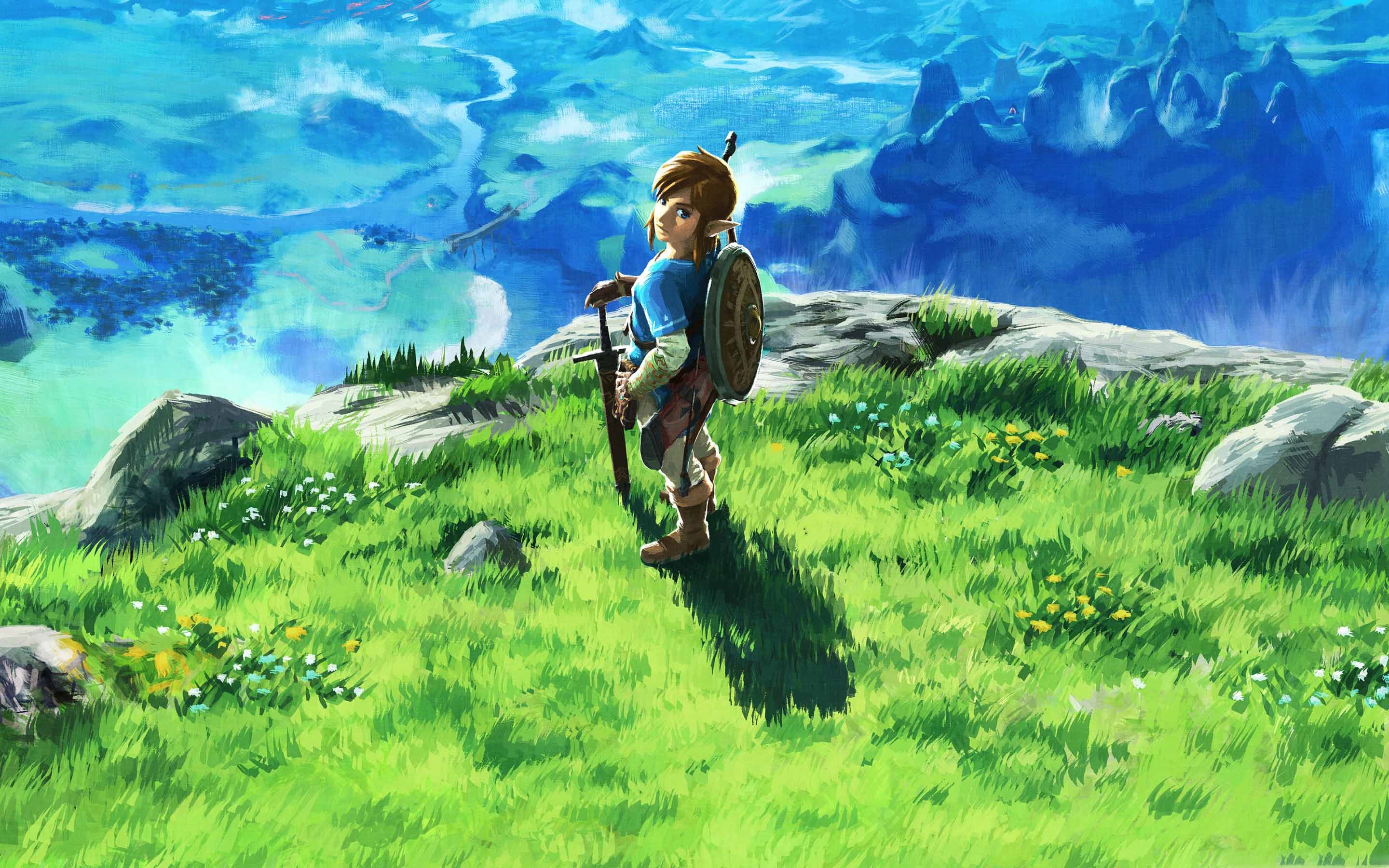 Legend Of Zelda Breath Of The Wild - HD Wallpaper 