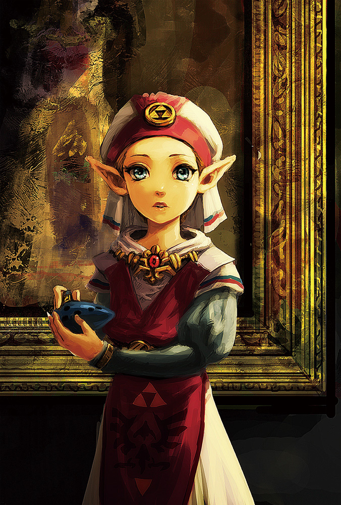 Young Princess Zelda Ocarina Of Time - HD Wallpaper 